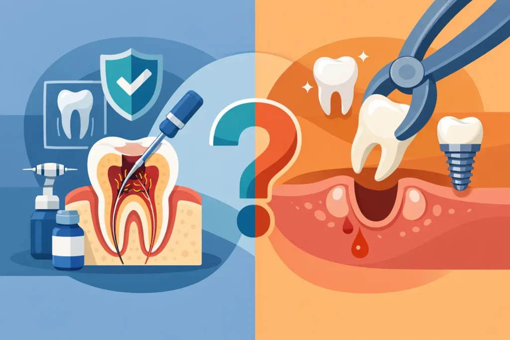 Canal ou extração do dente: qual escolher?