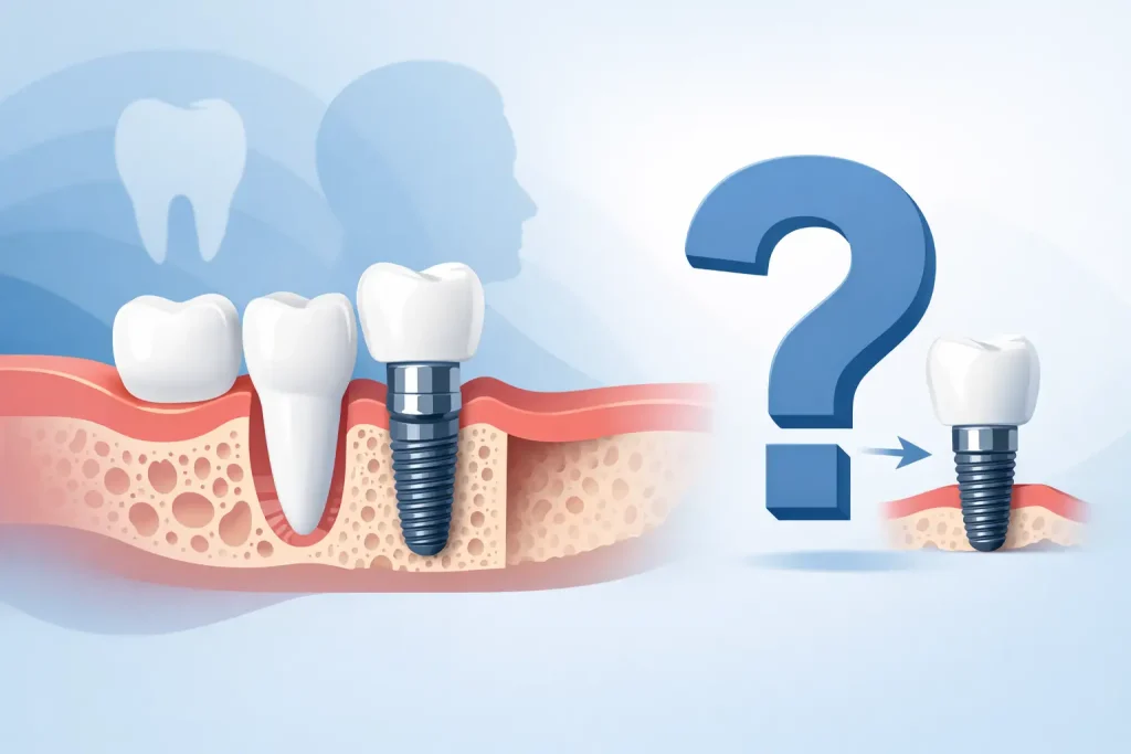 Implante dentário em pouco osso funciona?
