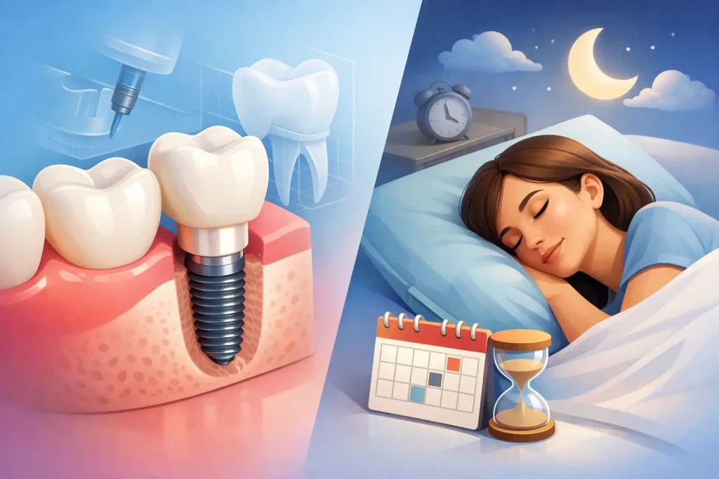 Quantos dias de repouso após implante dentário?
